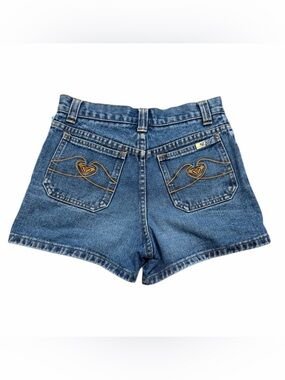 Vintage Roxy Quiksilver Teenie Weenie Girls Denim Shorts Size 12